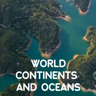 World Continents and Oceans E-book