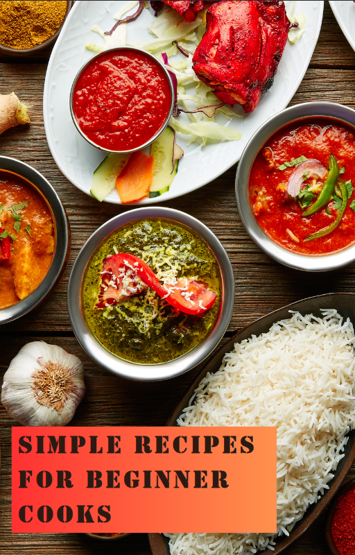 Simple recipes for beginner cooks